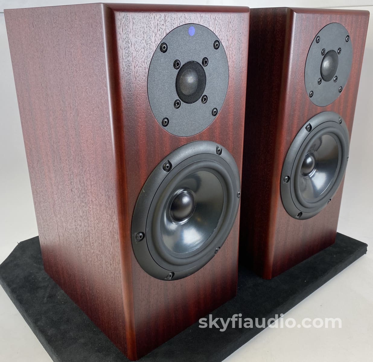Totem Rainmaker Bookshelf Speakers In Mahagony - Big Sound