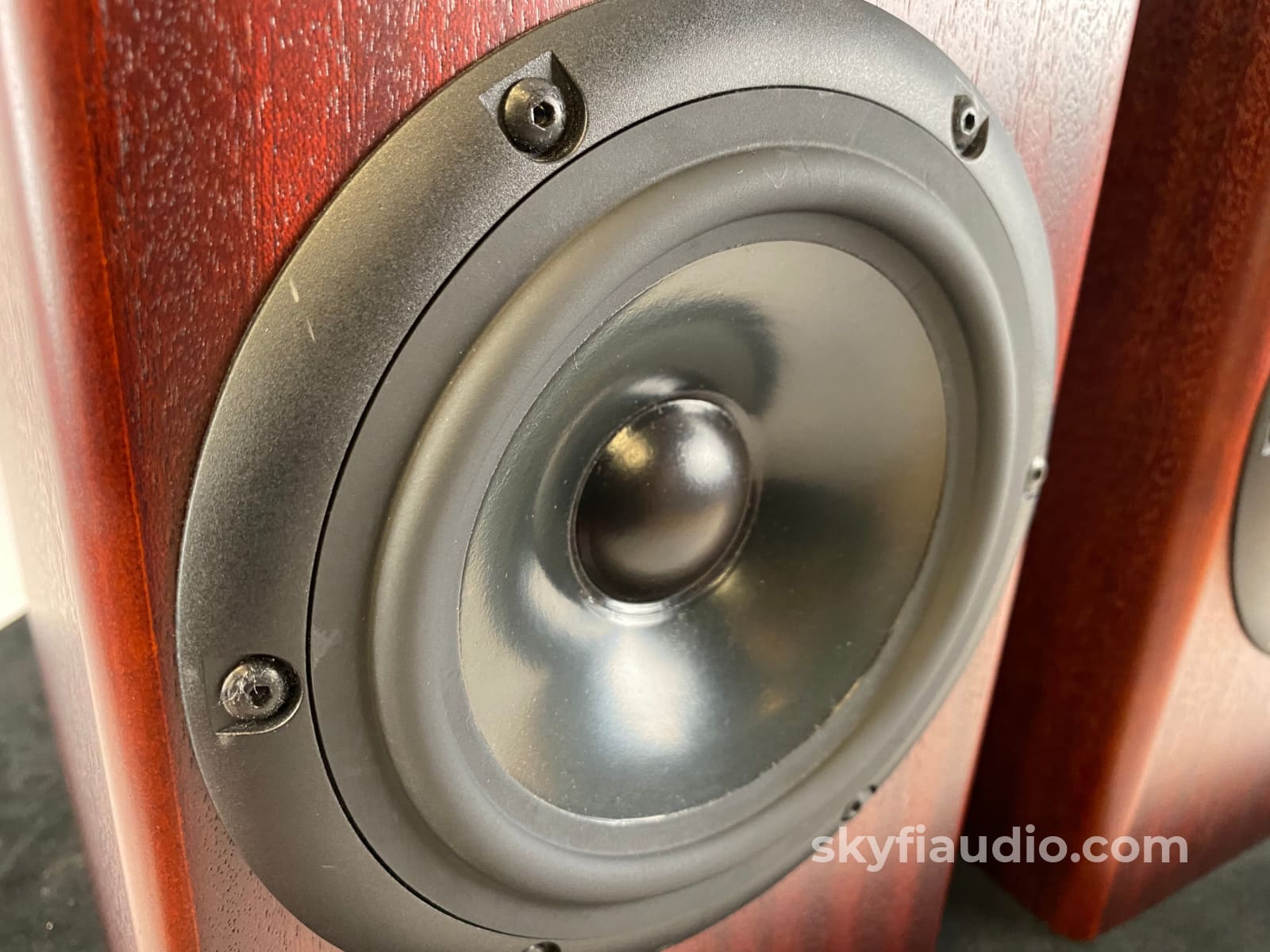 Totem Rainmaker Bookshelf Speakers In Mahagony - Big Sound