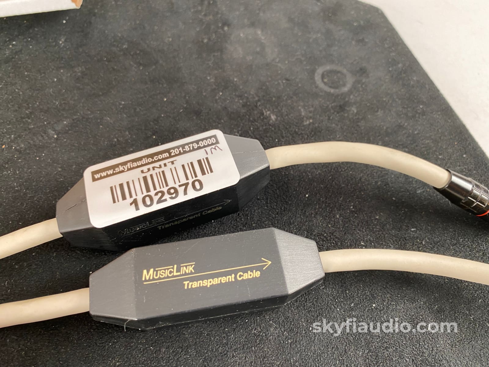 Transparent MusicLink RCA Interconnects (Pair) - 1M