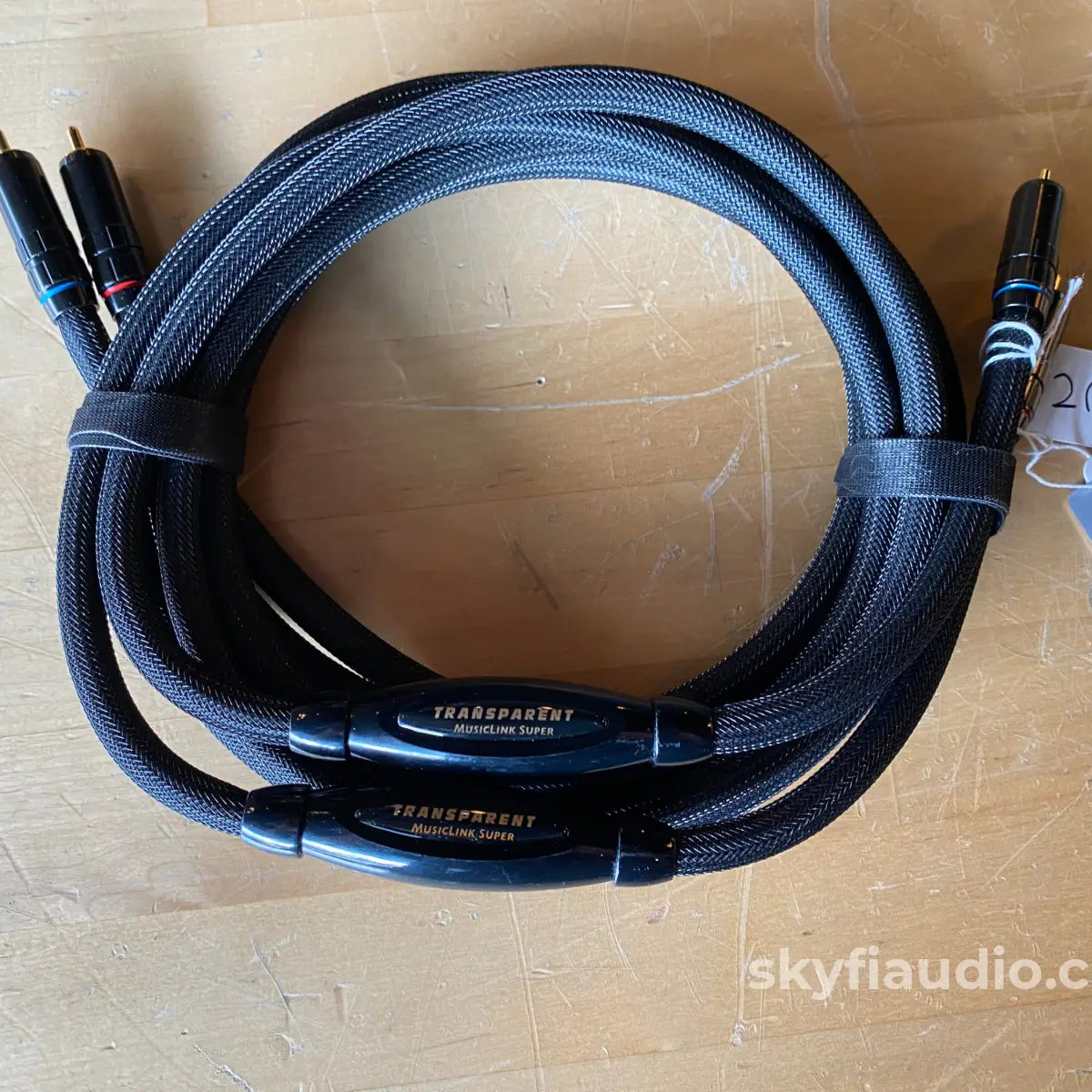 Transparent MusicLink Super RCA Interconnect (Pair) - 2m