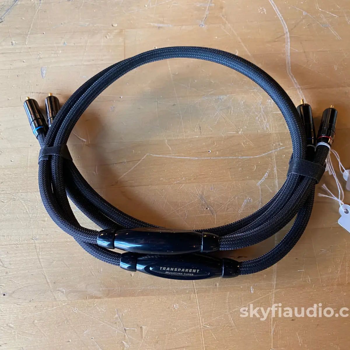 Transparent MusicLink Super RCA Interconnects (Pair) - 1m Transparent MusicLink Super RCA Interconnects (Pair) - 1m