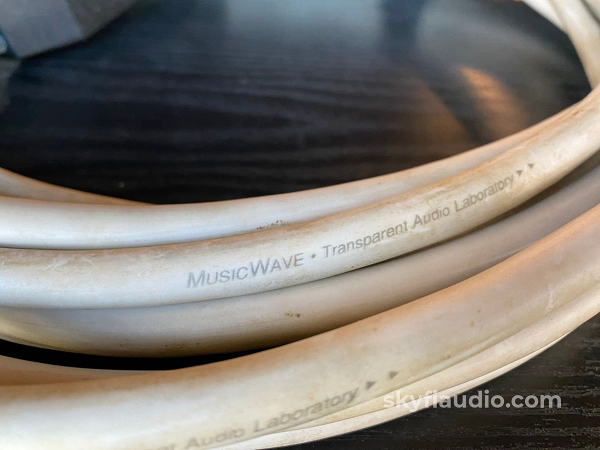 Transparent Musicwave Speaker Cables W/Dual Spades - 14 Feet Recftpkbzc4Fmdjzk