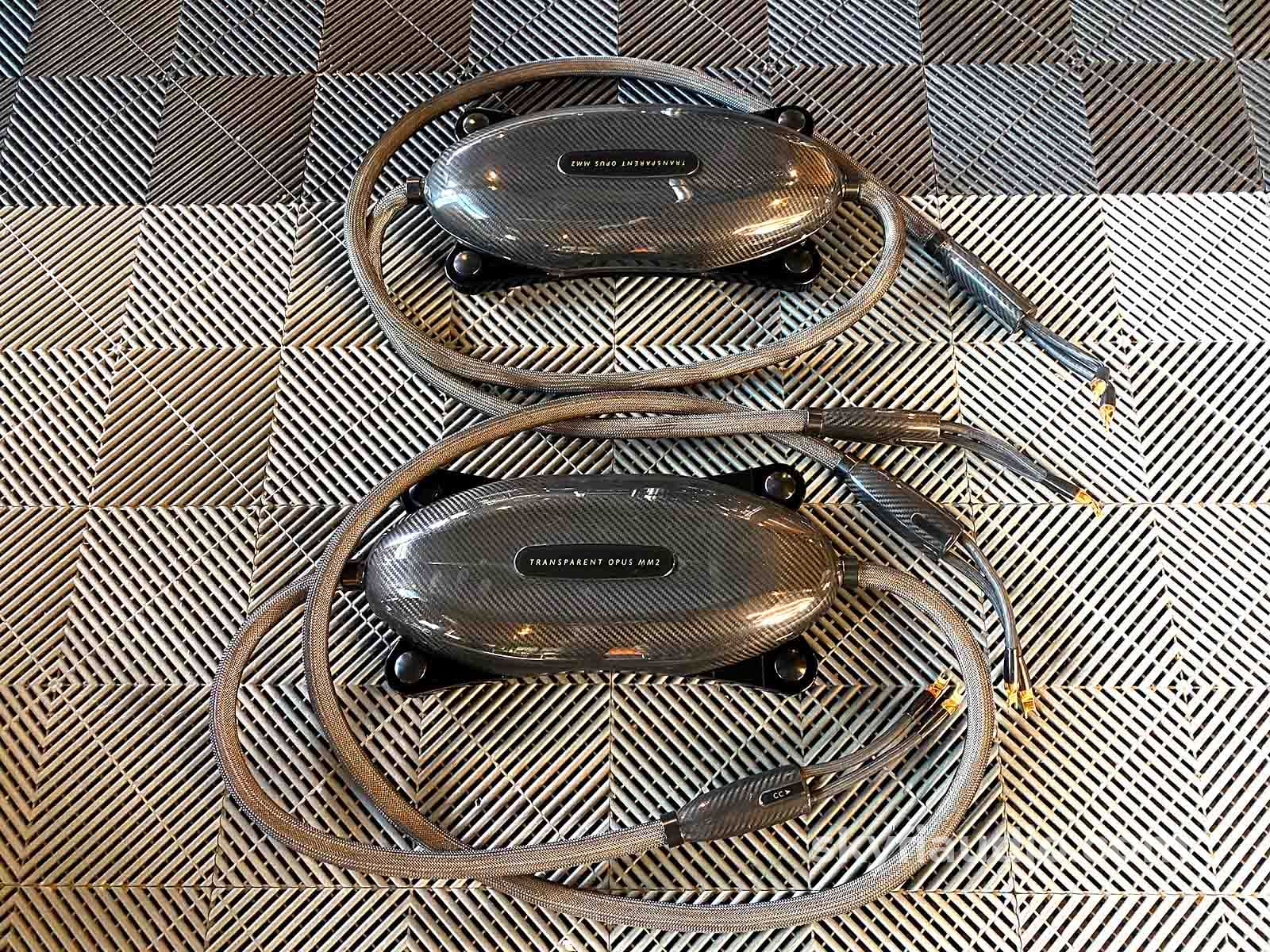 Transparent Opus Mm2 Flagship Speaker Cables W/Spades - 12Ft