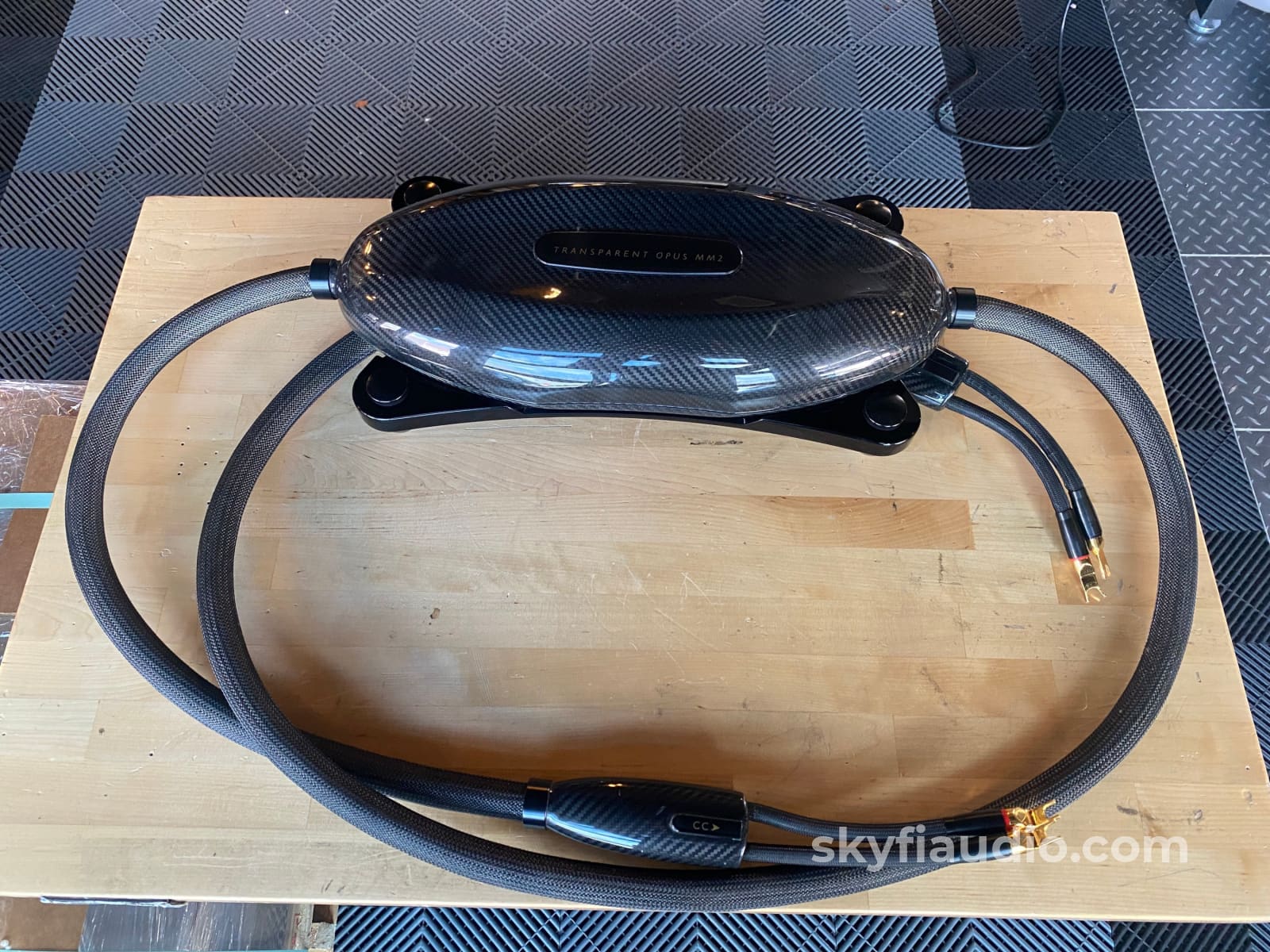 Transparent Opus Mm2 Flagship Speaker Cables W/Spades - 12Ft