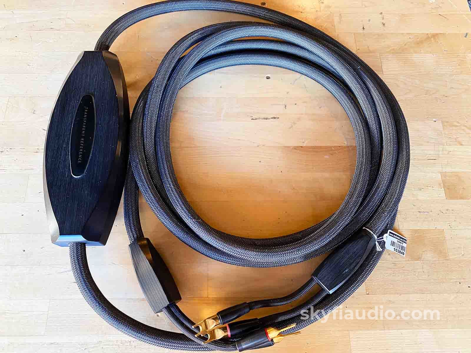 Transparent Reference Speaker Cable 20Ft Pair With Spades - Low Z Version Cables