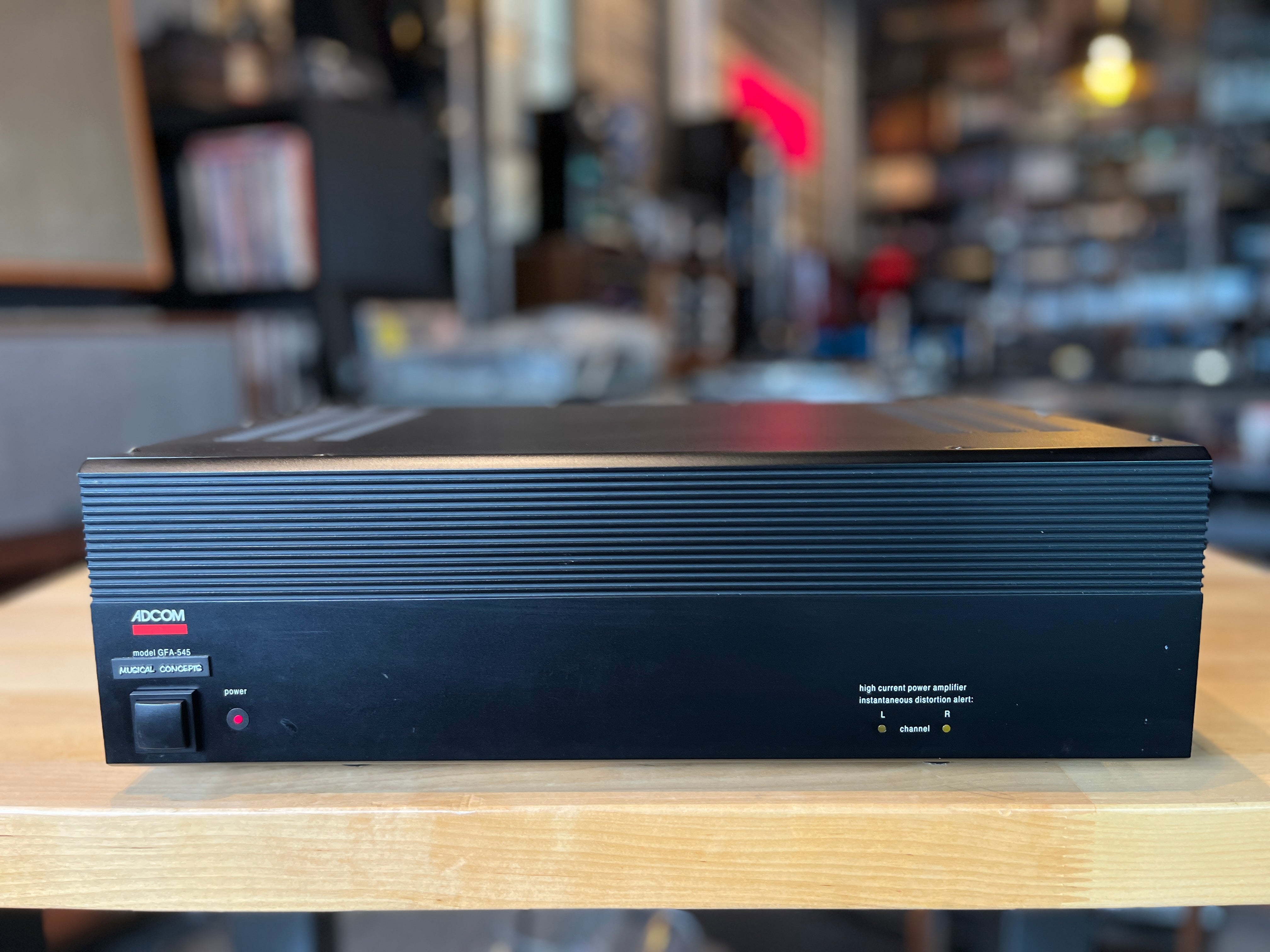 Adcom GFA-545 Solid State Amplifier - Upgraded by Musical Concepts