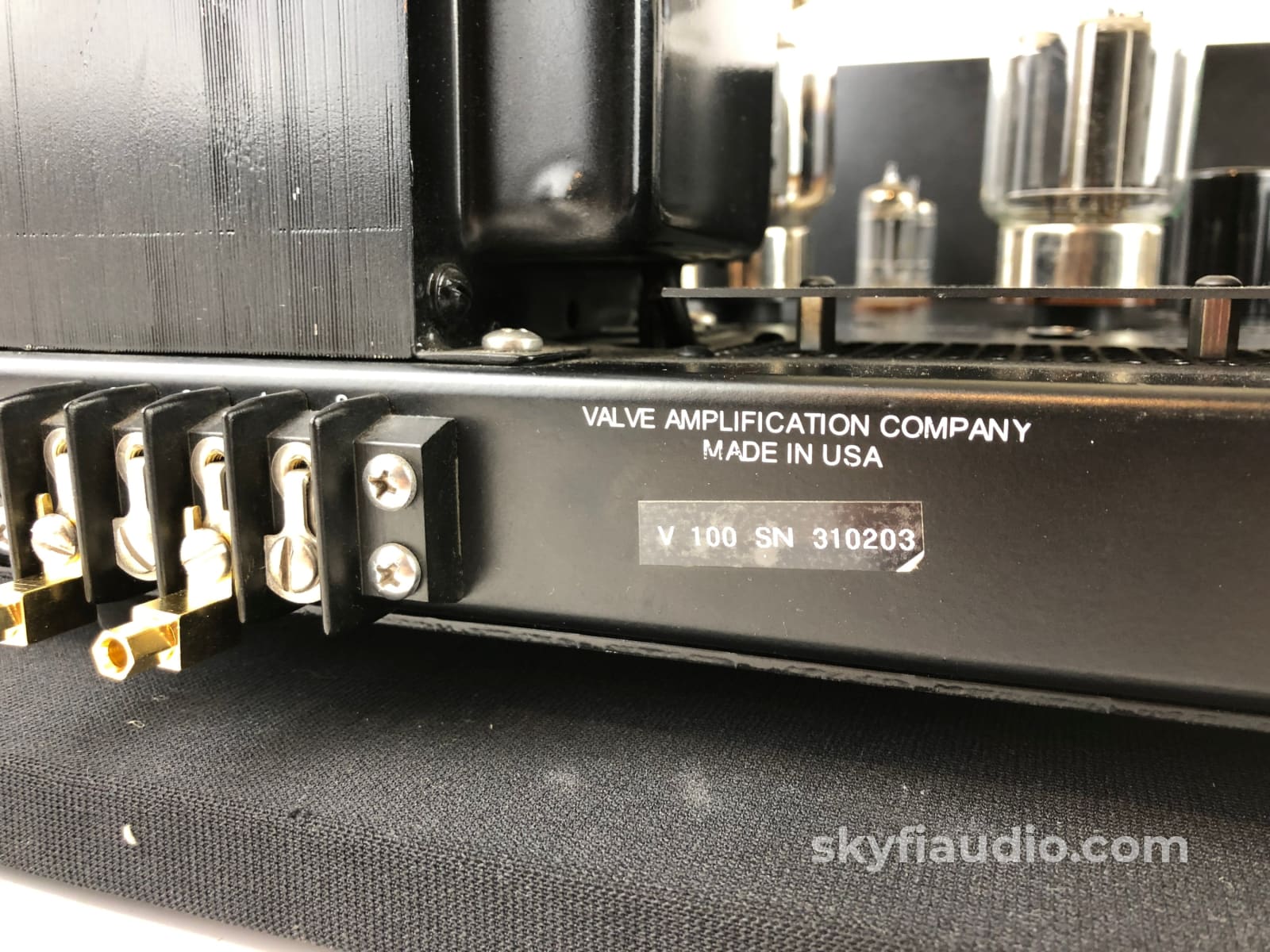 Vac (Valve Amplification Company) V-100 Vintage High Power Monoblock Tube Amplifiers Amplifier