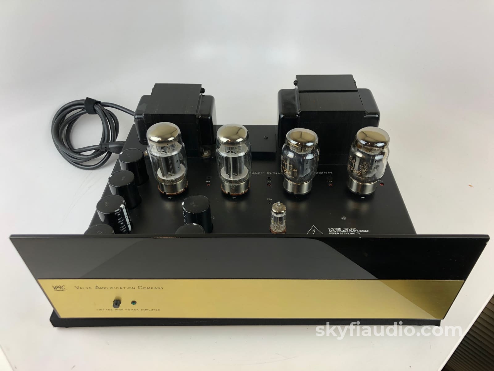 Vac (Valve Amplification Company) V-100 Vintage High Power Monoblock Tube Amplifiers Amplifier