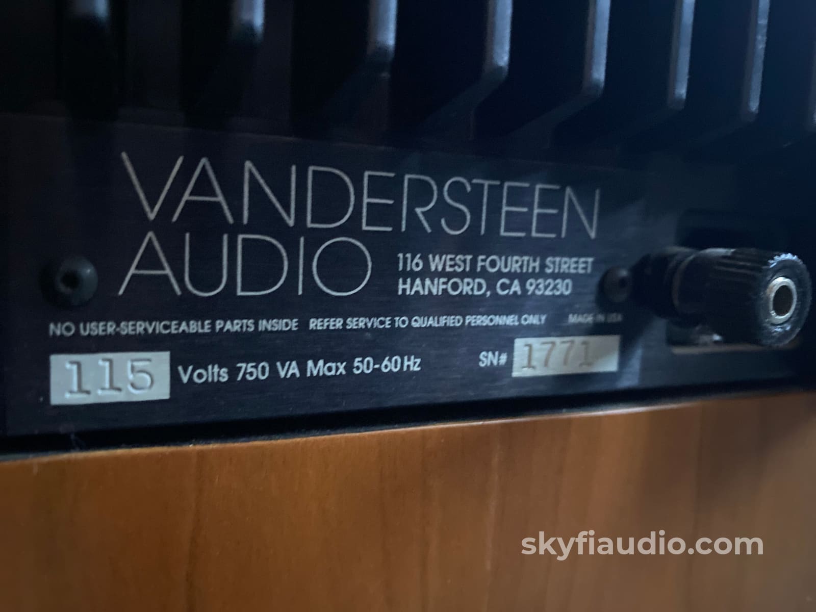 Vandersteen Audio Quatro Wood Speakers - Complete Set