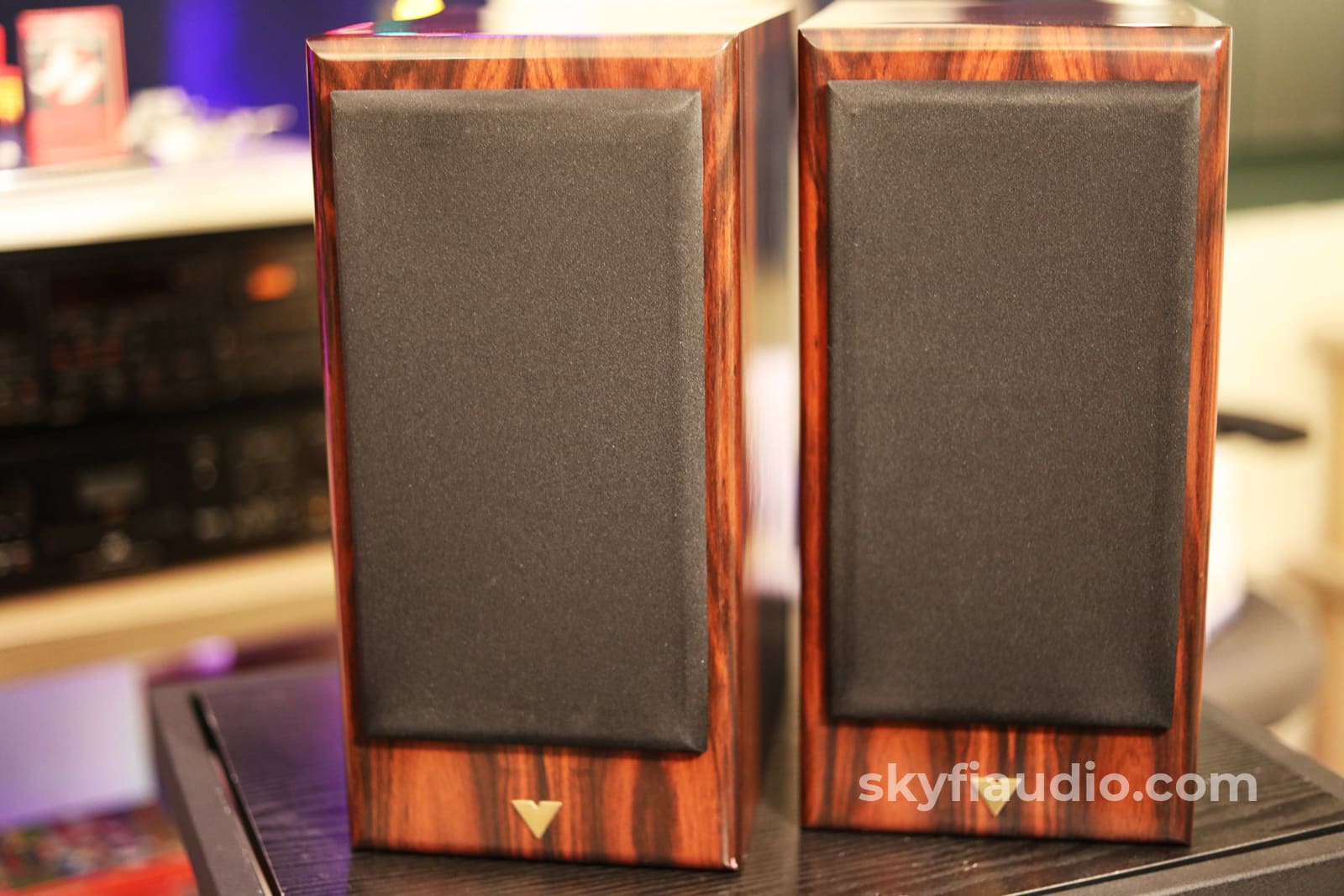 Vienna Acoustics Haydn Speakers - With Semitransparent Woofers In A Spectacular Finish