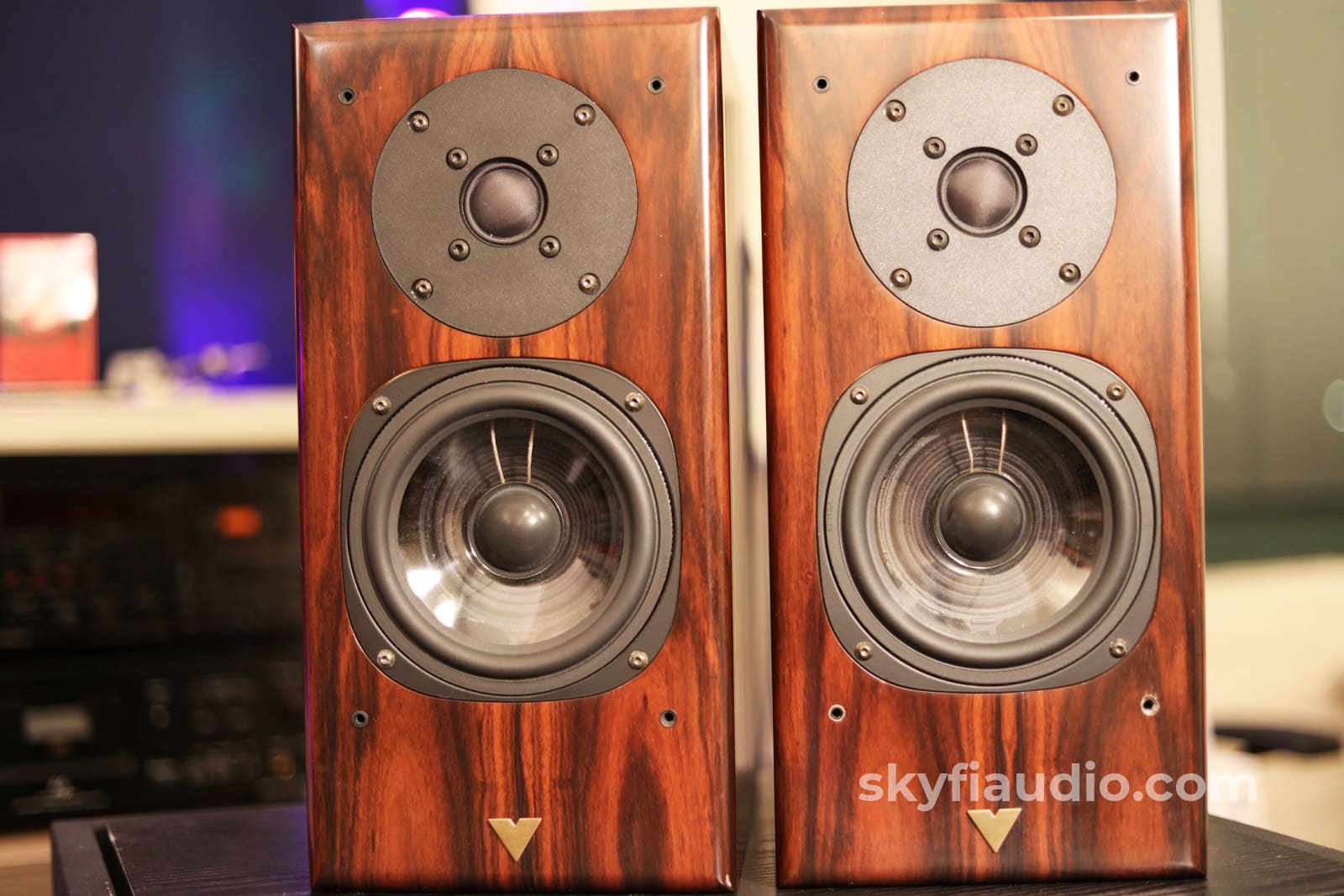 Vienna Acoustics Haydn Speakers - With Semitransparent Woofers In A Spectacular Finish