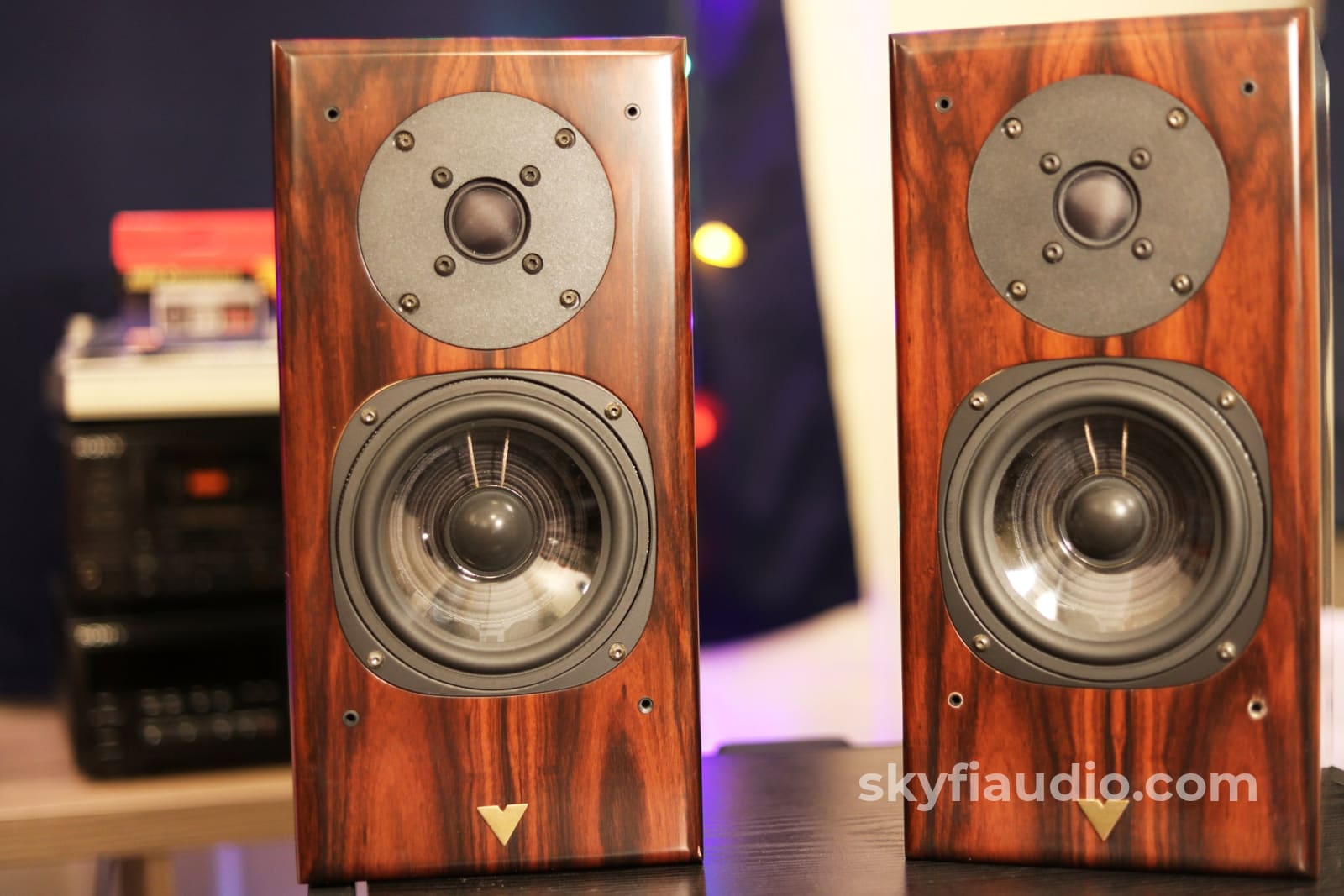 Vienna Acoustics Haydn Speakers - With Semitransparent Woofers In A Spectacular Finish