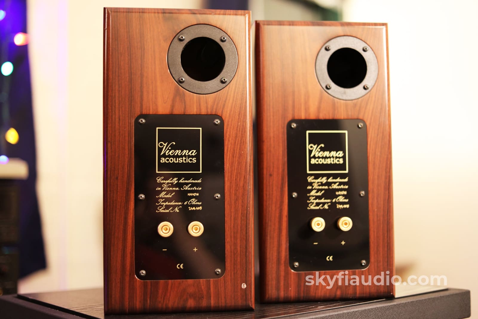 Vienna Acoustics Haydn Speakers - With Semitransparent Woofers In A Sp
