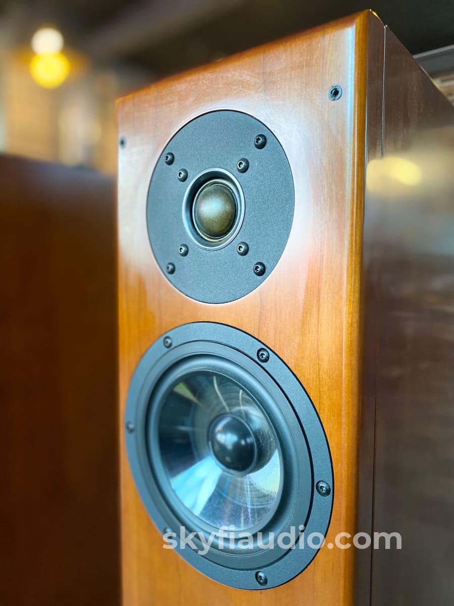 Vienna Acoustics Mozart Grand Speakers in Cherry