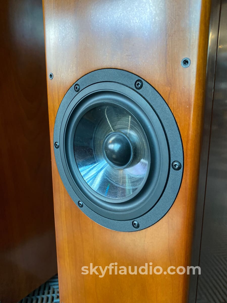 Vienna Acoustics Mozart Grand Speakers in Cherry