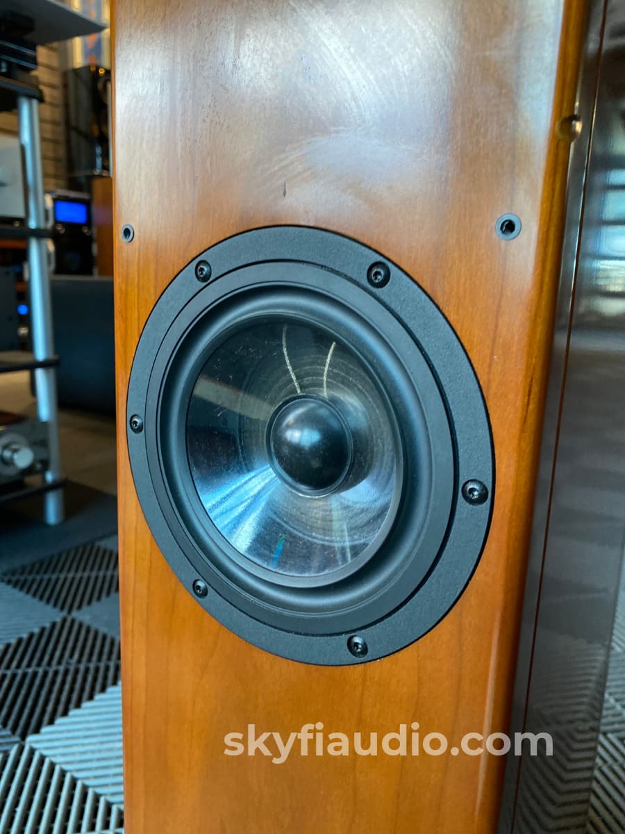 Vienna Acoustics Mozart Grand Speakers in Cherry