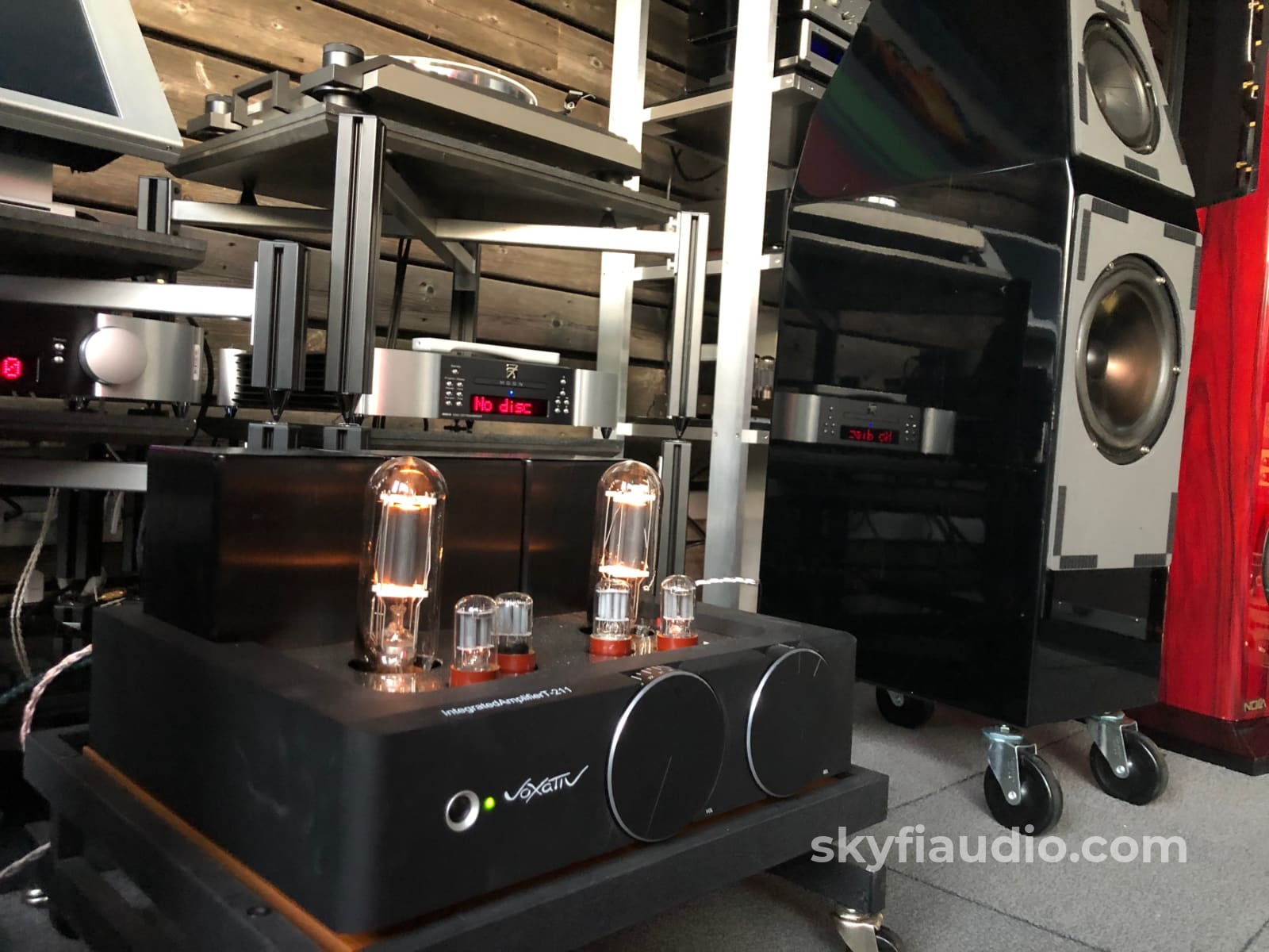 Voxativ T-211 Integrated With Rca Vintage Tubes Amplifier