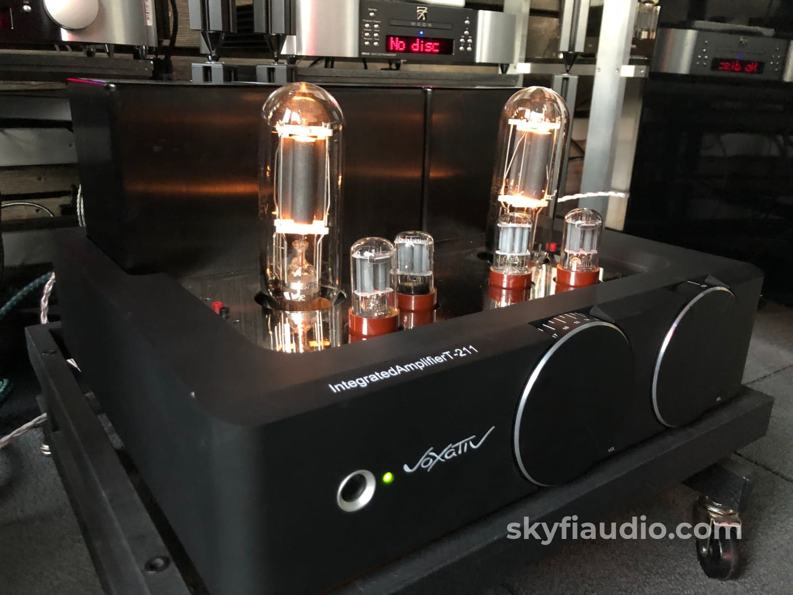 Voxativ T-211 Integrated With Rca Vintage Tubes Amplifier
