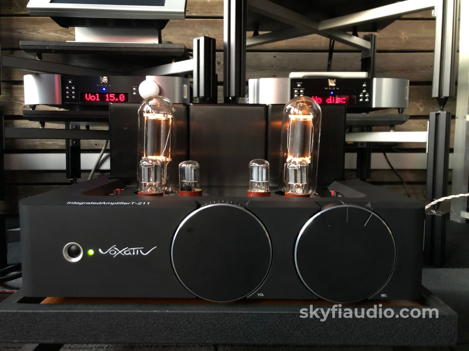 Voxativ T-211 Integrated With Rca Vintage Tubes Amplifier