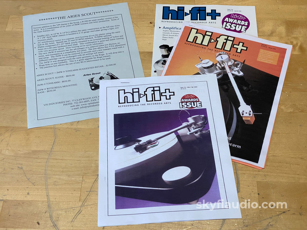 Vpi Aries Scout Turntable