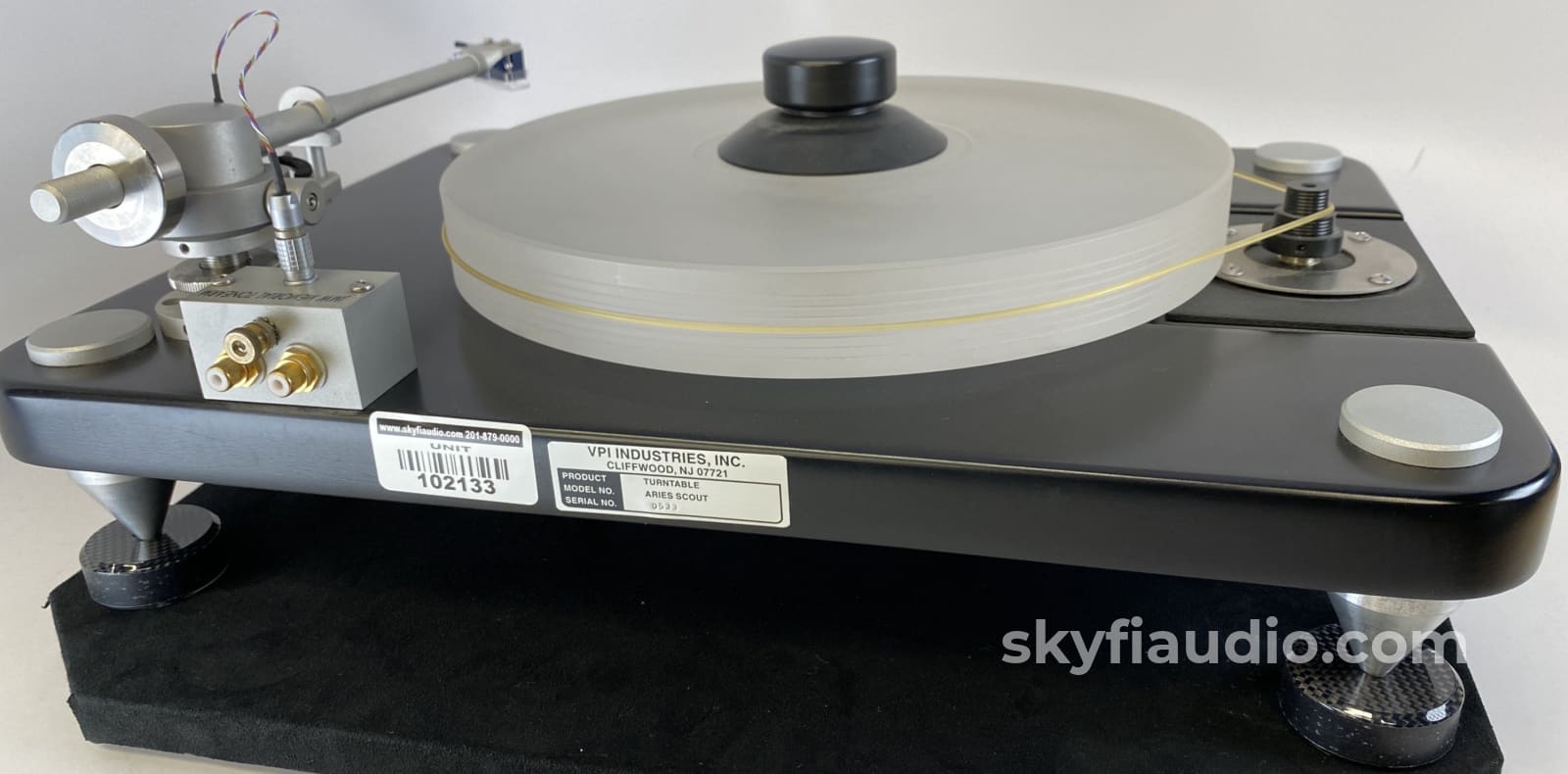 Vpi Aries Scout With New Sumiko Moving-Coil Phono Cartridge Turntable