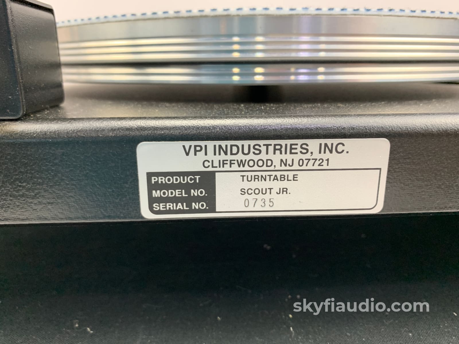 Vpi Scout Jr. Turntable With New Sumiko Cartridge