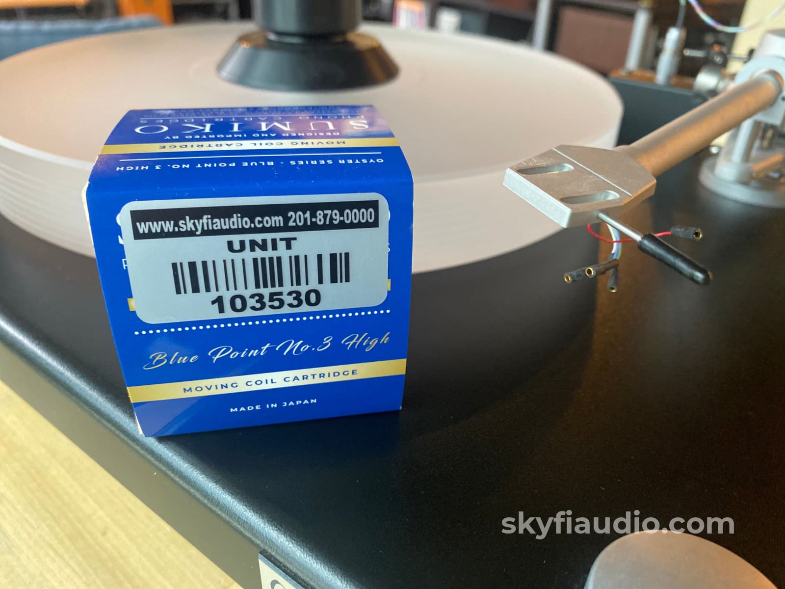 Vpi Scout Turntable W/New Best Selling Sumiko Moving-Coil Phono Cartridge