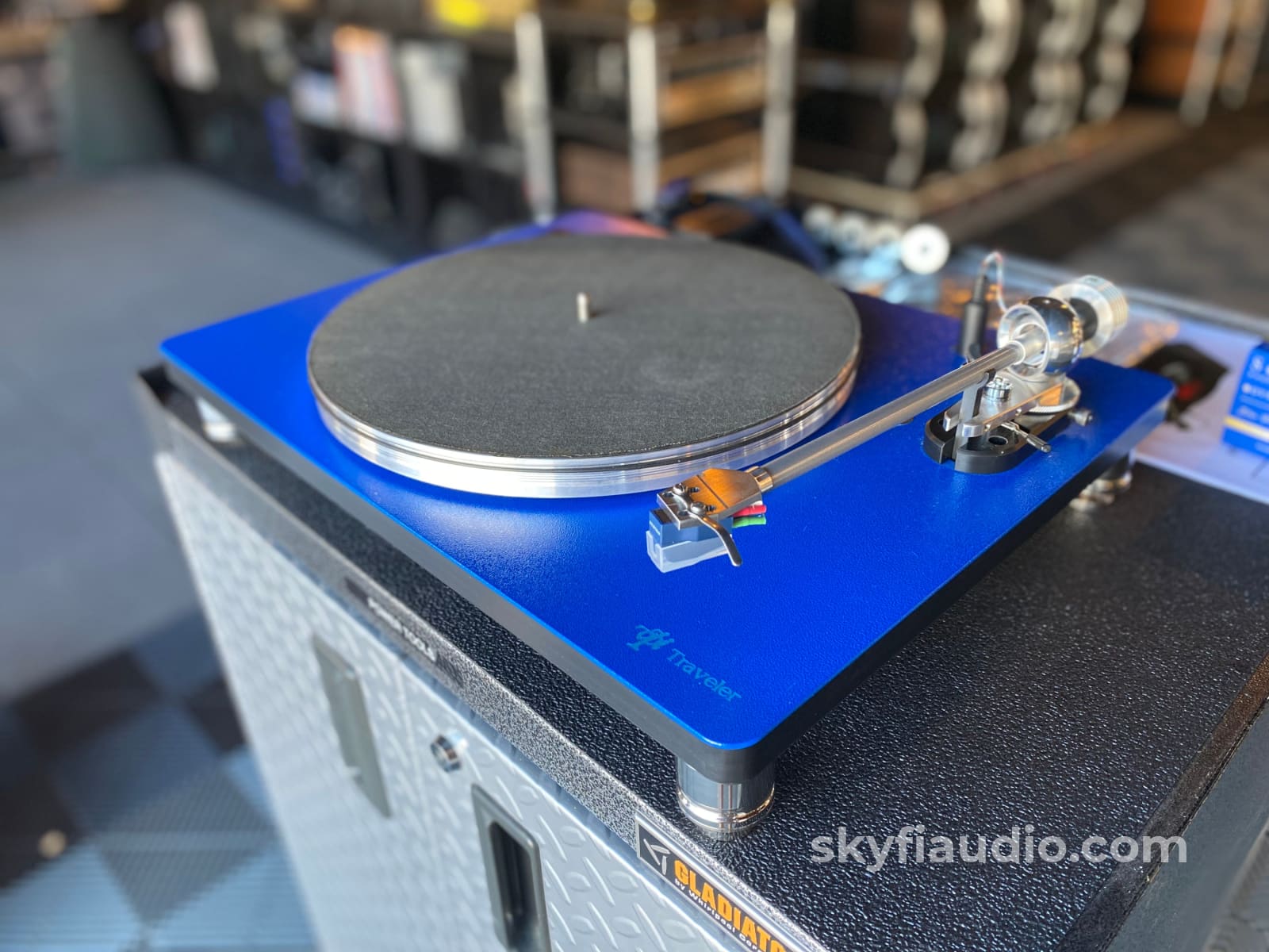 Vpi Traveler Turntable W/Many Upgrades And New Sumiko Blue Point No. 3