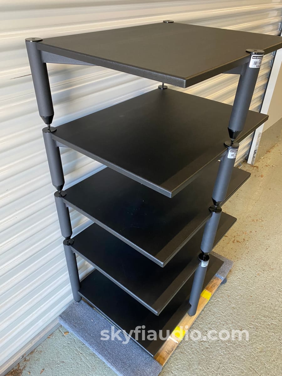 Vti Stacking Steel Equipment Rack - 5 Shelf / 3 Post Furniture