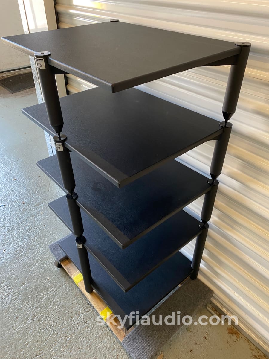 Vti Stacking Steel Equipment Rack - 5 Shelf / 3 Post Furniture