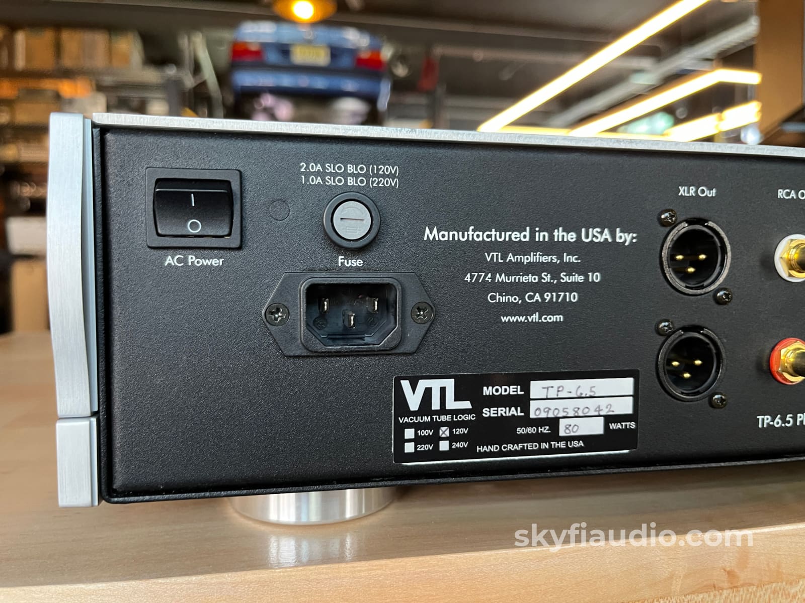 VLT TP6.5 Hybrid Phono Preamplifier Preamplifier