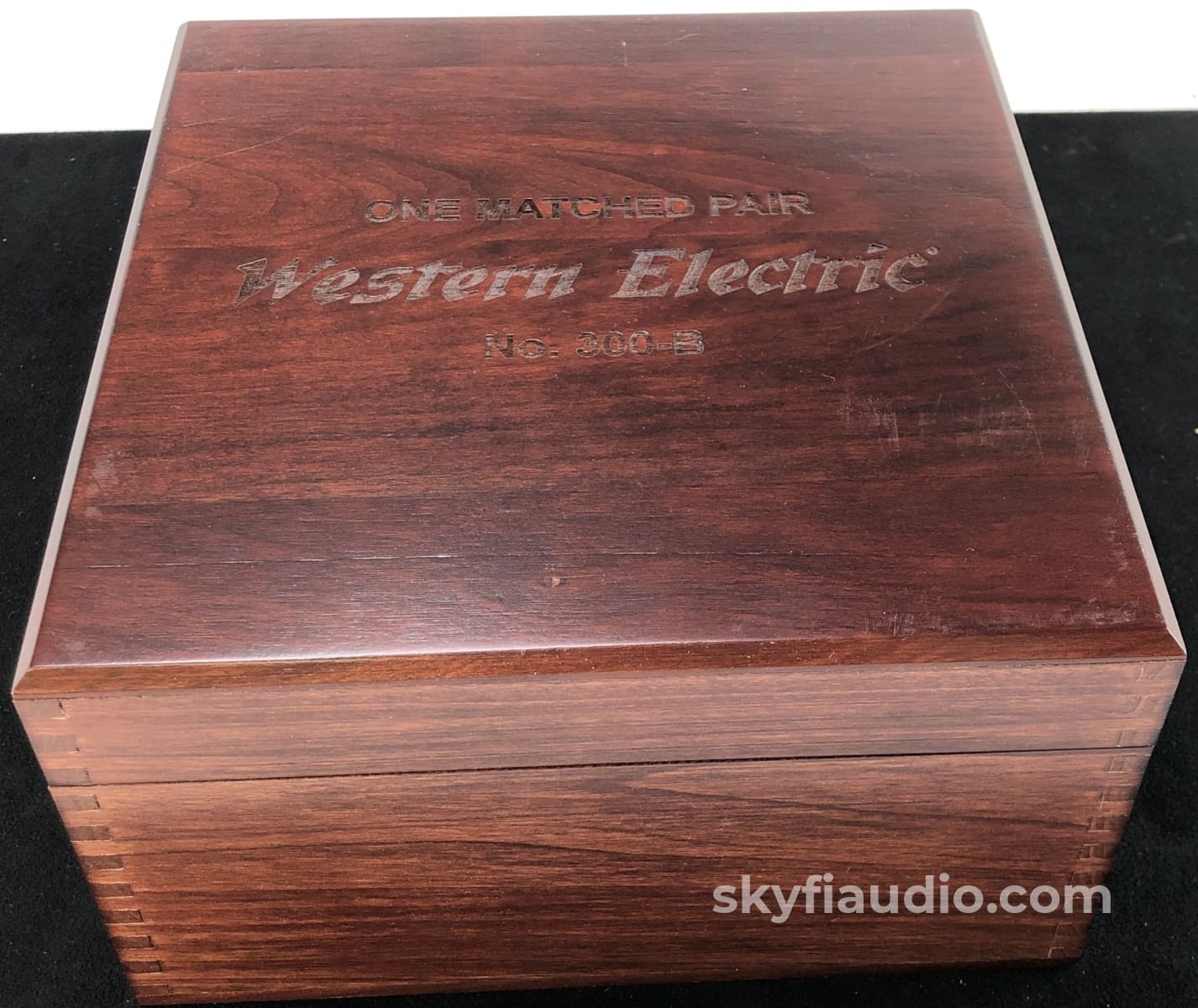 Western Electric No. 300-B Re-Issue Nos Tubes - New Matched Pair (Set 3 Of 3) Accessory