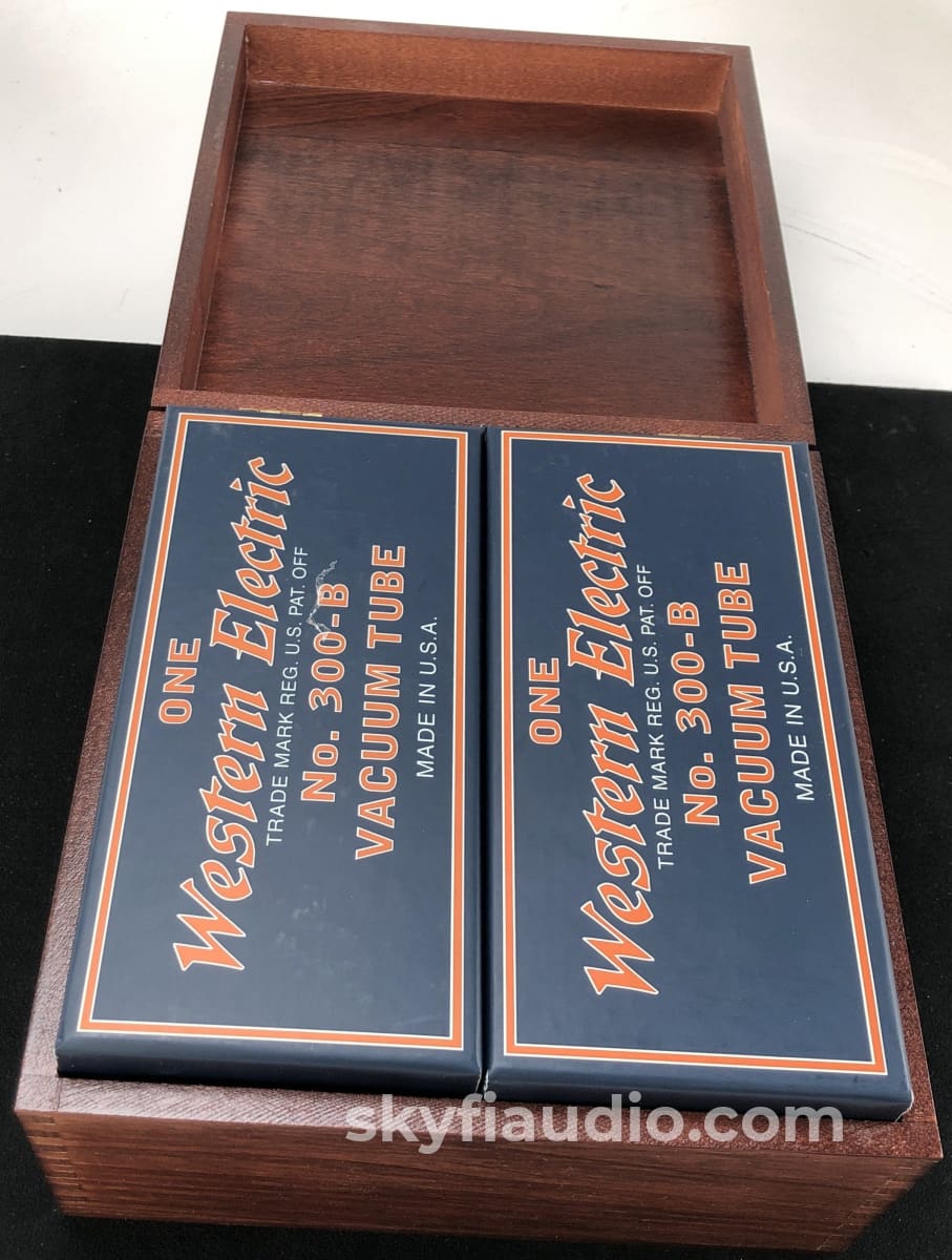Western Electric No. 300-B Re-Issue NOS Tubes - NEW Matched Pair (Set
