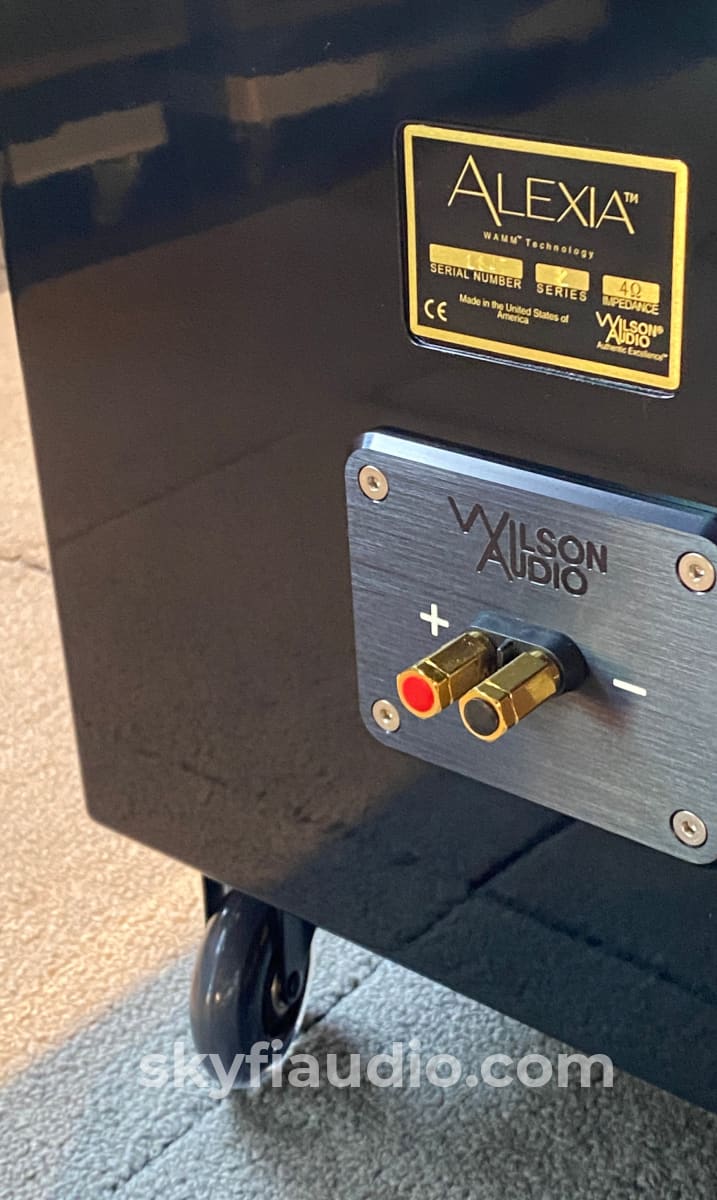 Wilson Audio Alexia Series 2 Speakers - Tas Editors Choice