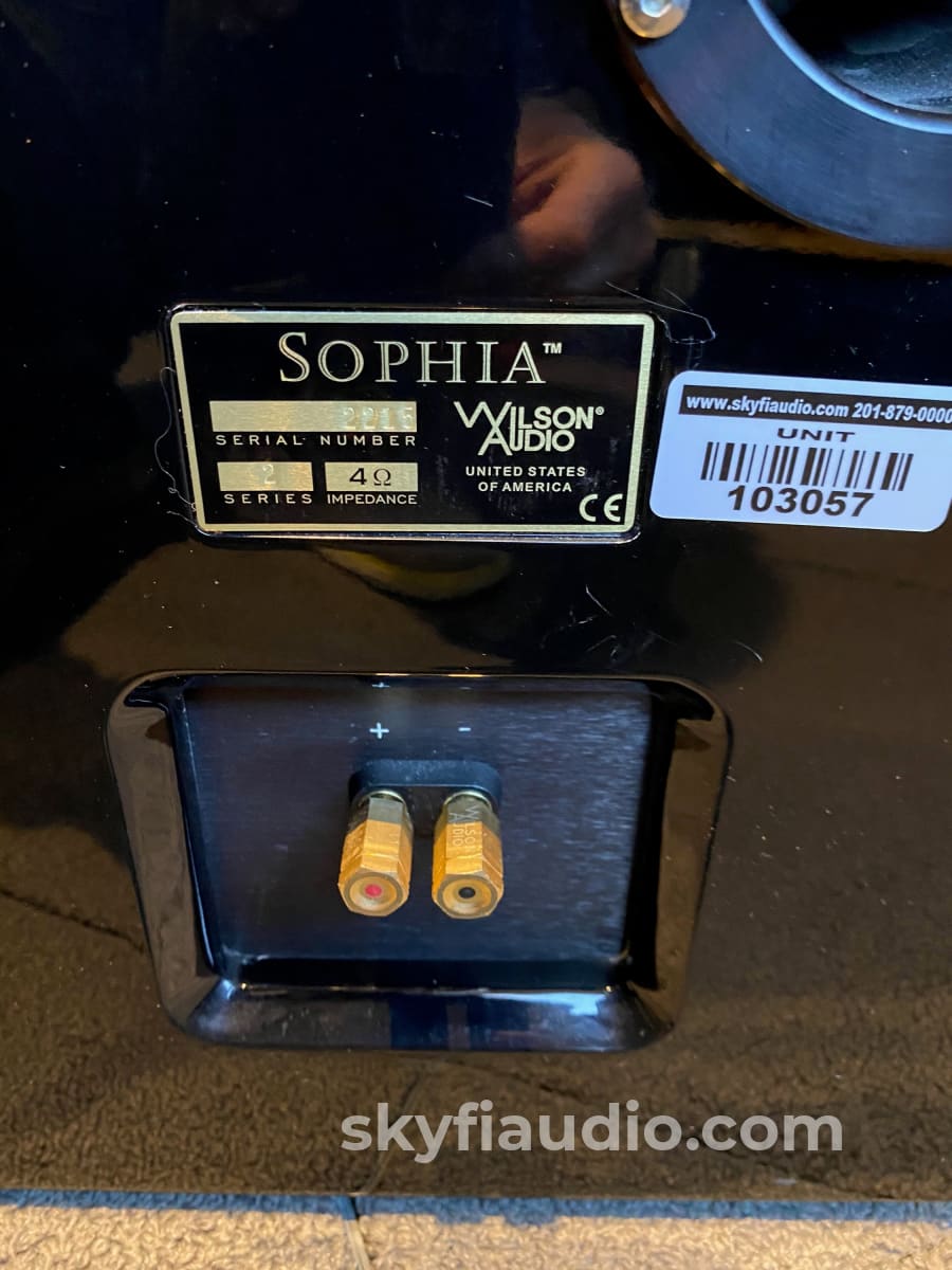 Wilson Audio Sophia Speakers - Series 2