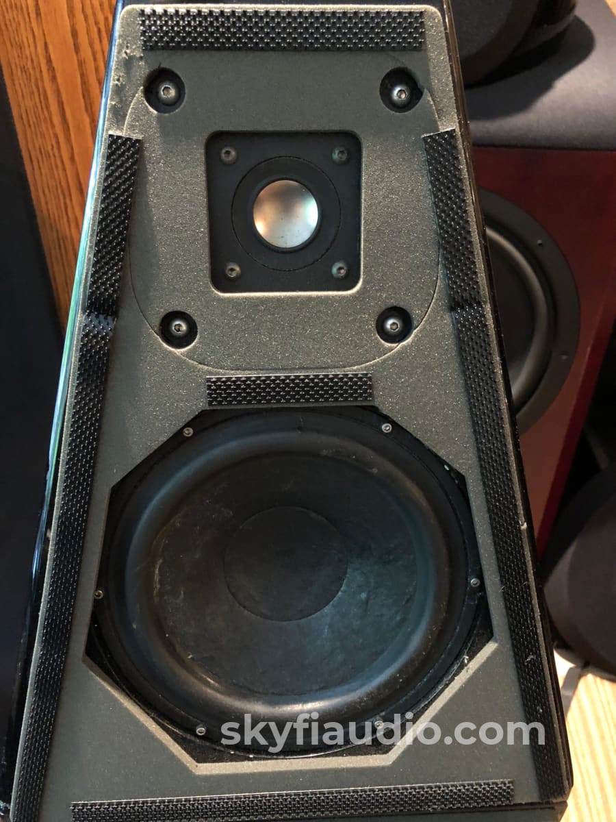 Wilson Audio Watt / Puppy System V (5) Speakers - With Grills And Spikes