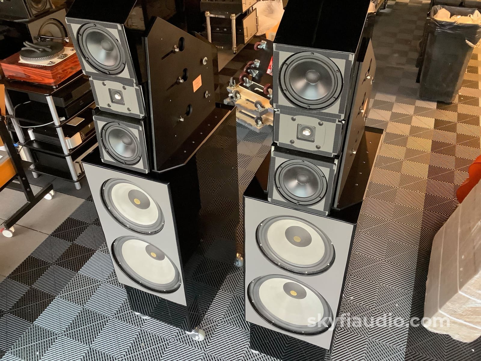 Wilson Audio X-1 Grand Slamm Series Ii Full Range Speakers - Restored