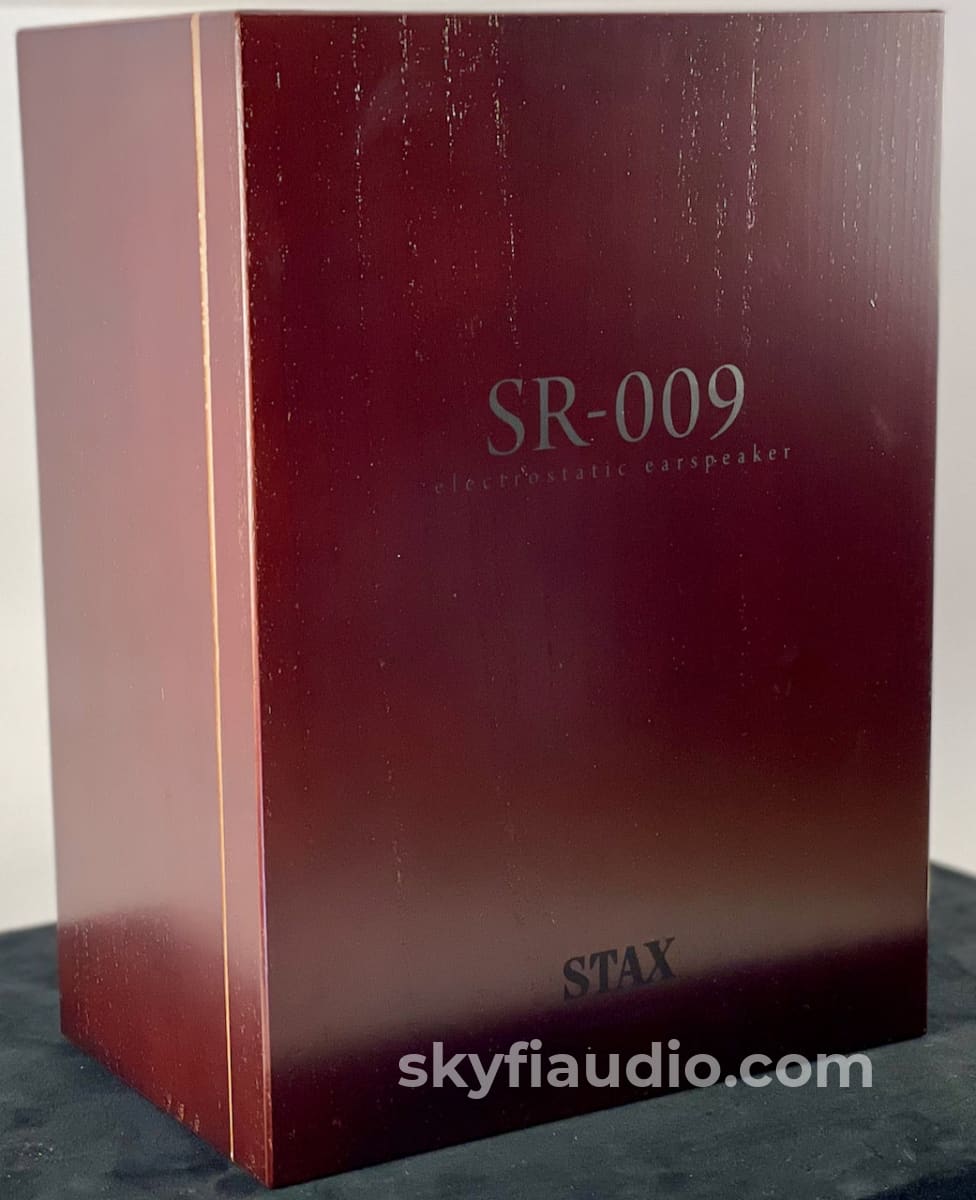 Woo Audio 3Es Elite Headphone Amplifier W/Massive Upgrades And Stax Sr-009 Headphones