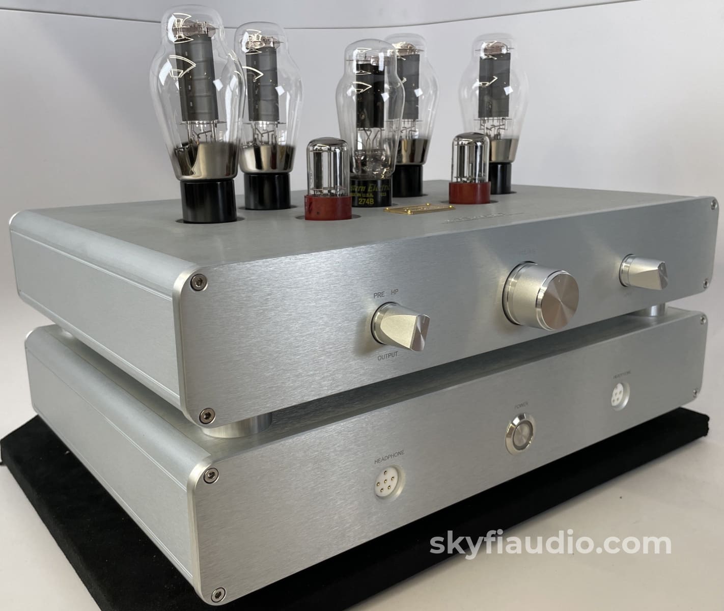 Woo Audio 3Es Elite Headphone Amplifier W/Massive Upgrades And Stax Sr-009 Headphones