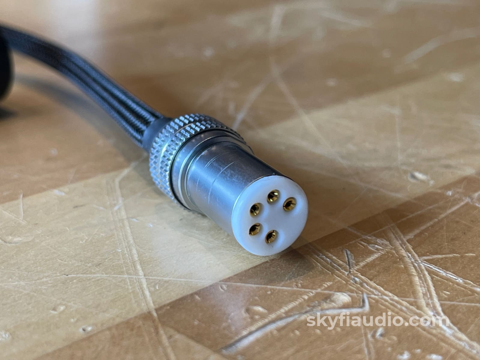 Wywires Silver Series Phono Interconnects - 5 Pin Din W/ Xlr Connectors 4Ft Cables