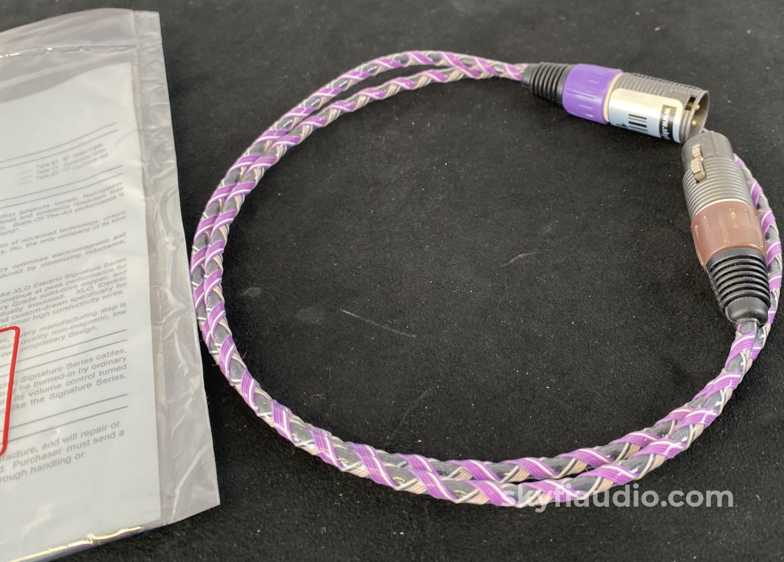 Xlo Signature Series Type 4.1B Digital Aes/Ebu Interconnect (Xlr) - Like New In Packaging 1M (1 Of