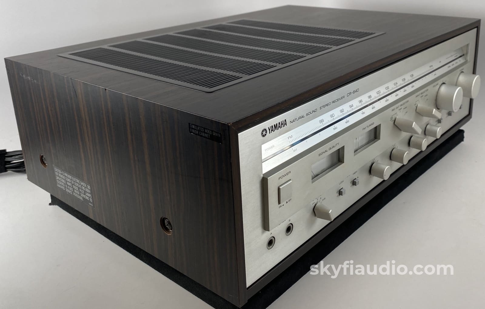 Yamaha Cr-640 Vintage Natural Sound Stereo Receiver Integrated Amplifier
