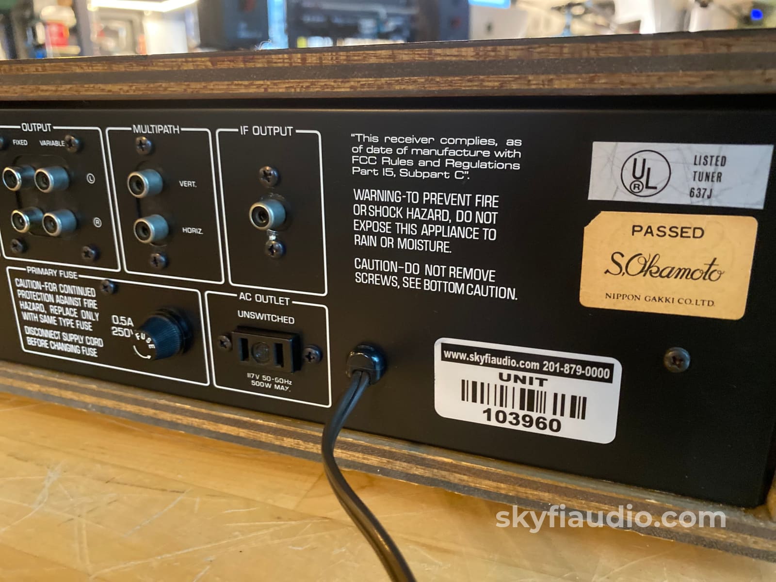 Yamaha Ct-7000 Fm Tuner - Incredible Build Quality And Performance