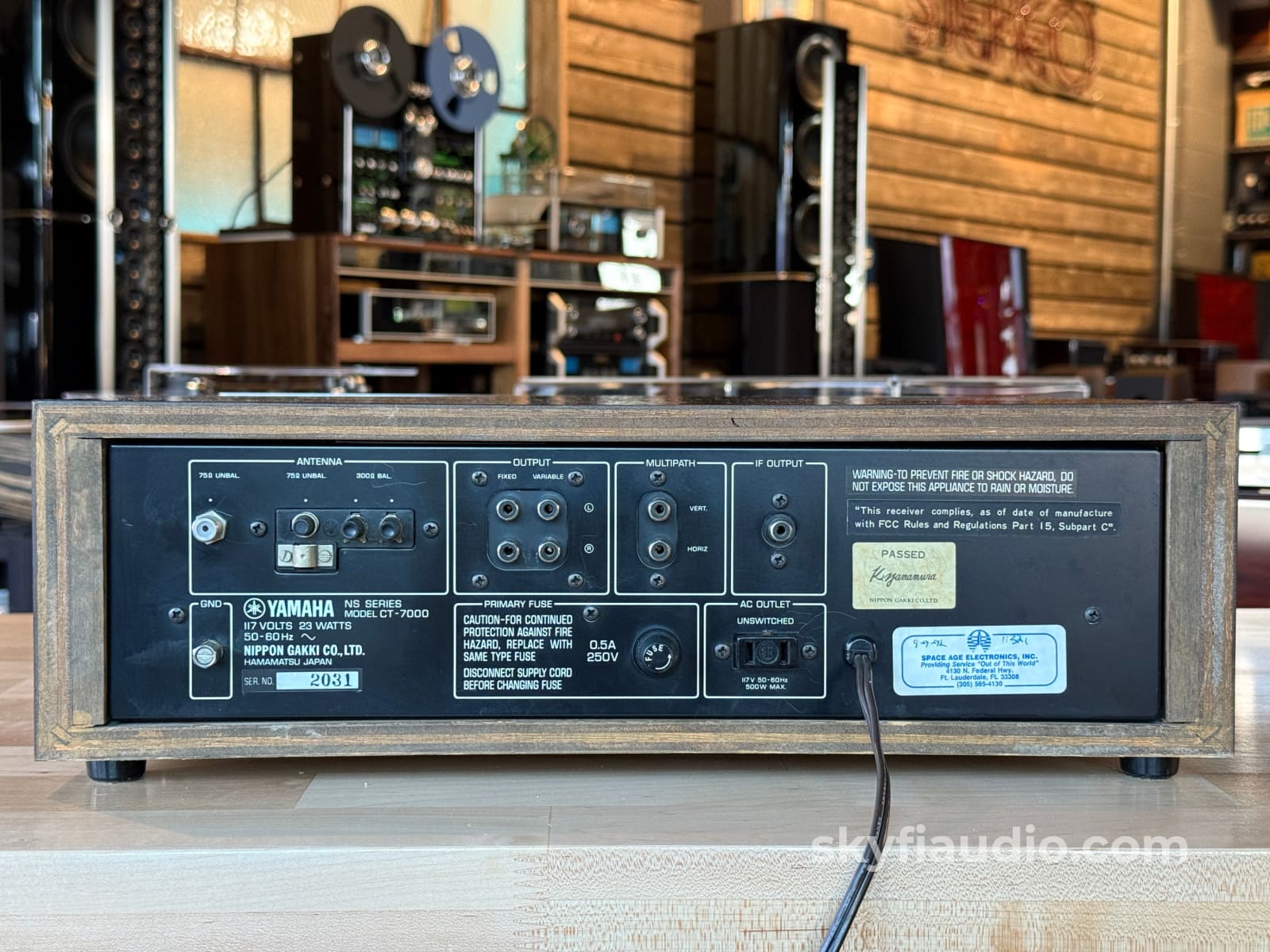 Yamaha CT-700 Vintage FM Tuner - Serviced & Aligned Tuner