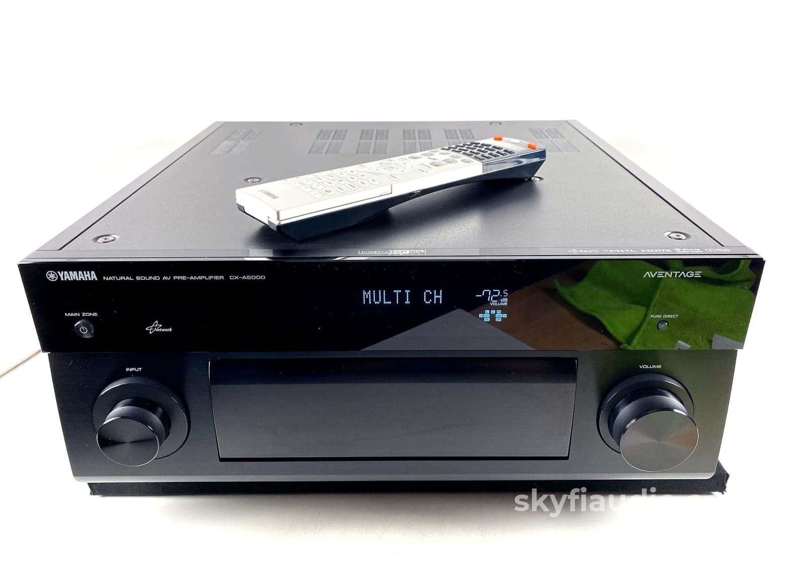 Yamaha Cx-A5000 Home Theater Processor With Balanced Audio And Ess Dacs Preamplifier