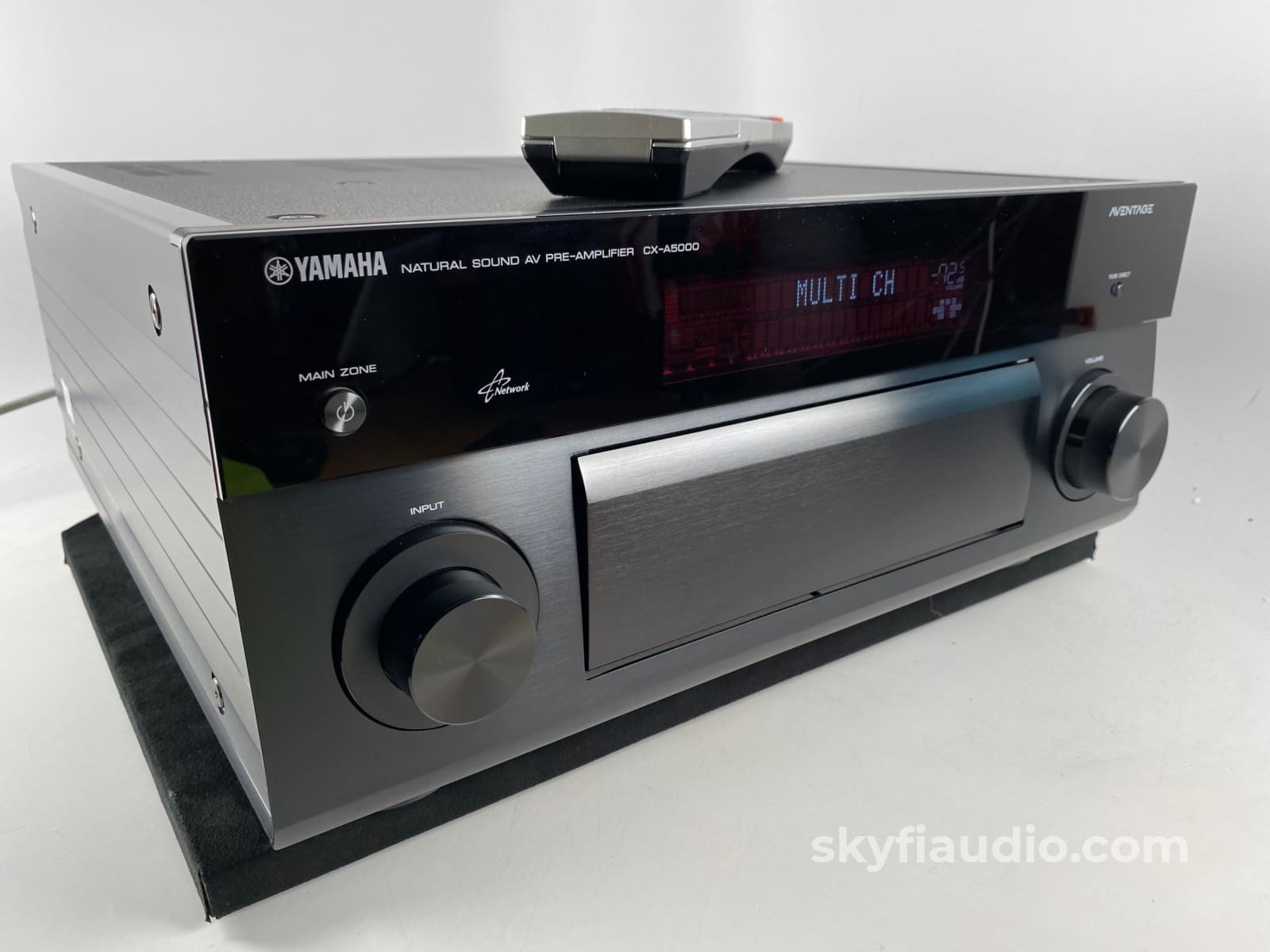 Yamaha Cx-A5000 Home Theater Processor With Balanced Audio And Ess Dacs Preamplifier