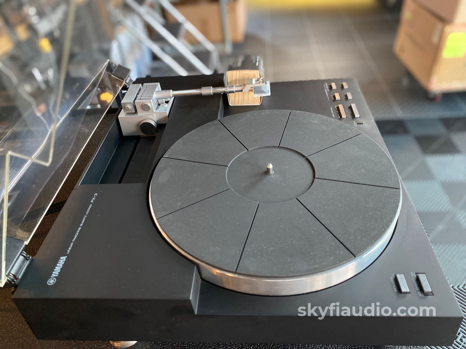 Yamaha Px-3 Tangential Tracking Turntable With New Sumiko Cartridge