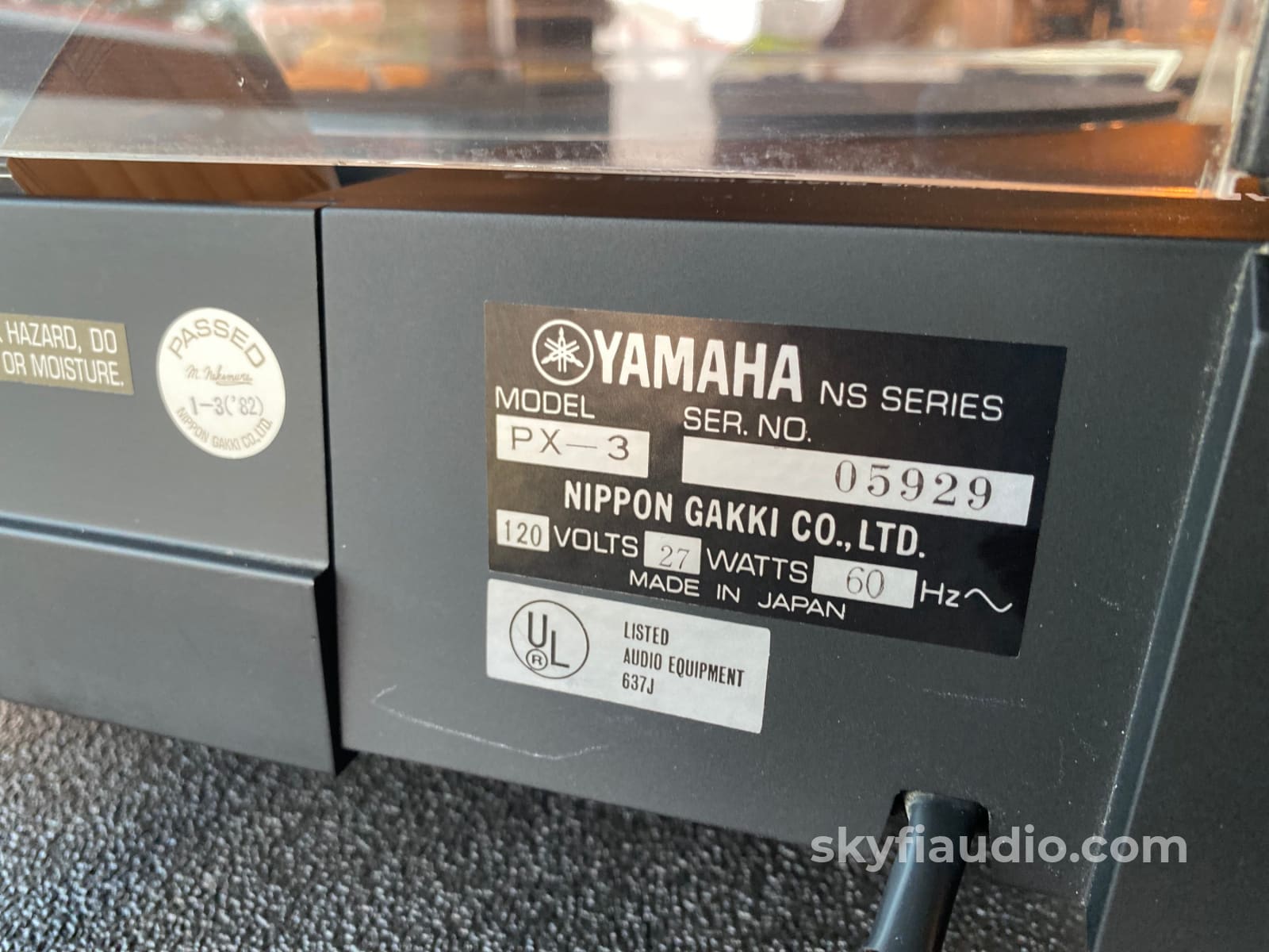 Yamaha Px-3 Tangential Tracking Turntable With New Sumiko Cartridge