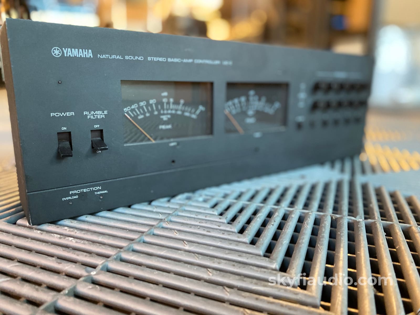 Yamaha Uc-1 Meter Bridge And Control Unit For B-1 Vfet Amplifier - Super Rare Accessory