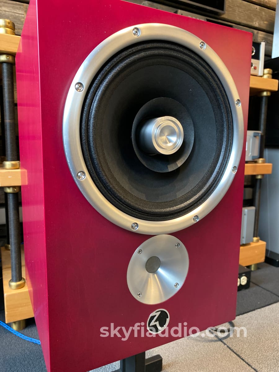 Zu Audio Omen Bookshelf Mk.II Speakers - In Amazing Sangria Finish